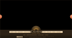 Desktop Screenshot of callawaywinery.com